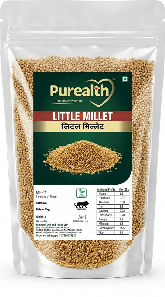 Purealth little millet, 500 g pack